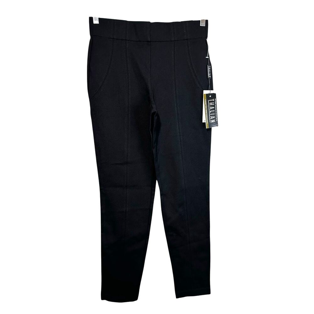 NWT Thalian Jena Trouser Pants Black Ladies 2 Front Seam Workwear Classic Travel